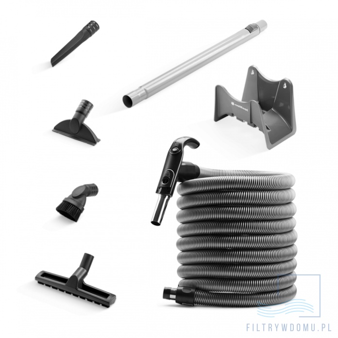 Zestaw sprzątający 12 m do odkurzacza centralnego